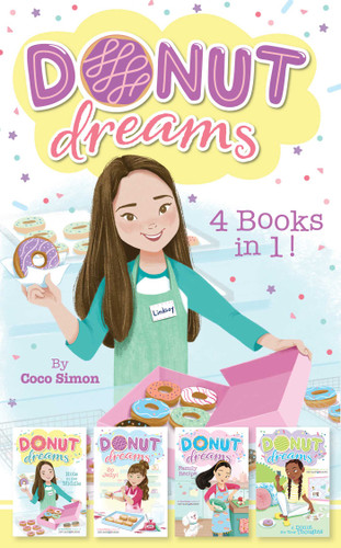 Donut Dreams 4 Books in 1!: Hole in the Middle; So Jelly!; Family Recipe; Donut for Your Thoughts (Donut Dreams) book cover by Coco Simon