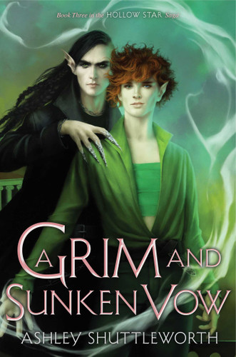 A Grim and Sunken Vow (Hollow Star Saga) book cover by Ashley Shuttleworth