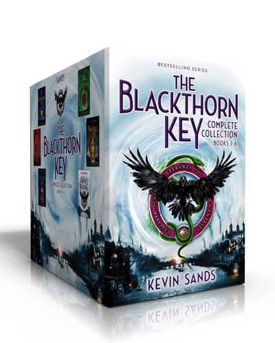 The Blackthorn Key Complete Collection (Boxed Set): The Blackthorn Key; Mark of the Plague; The Assassin's Curse; Call of the Wraith; The Traitor's Blade; The Raven's Revenge (The Blackthorn Key) book cover by Kevin Sands