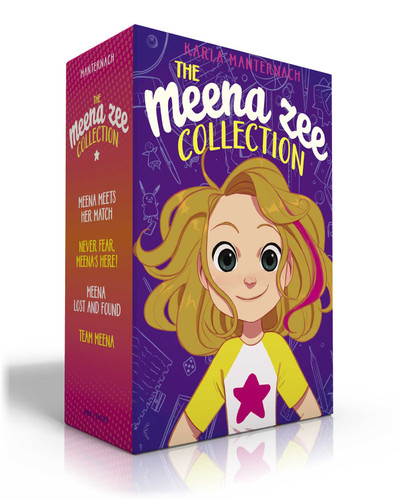 The Meena Zee Collection (Boxed Set): Meena Meets Her Match; Never Fear, Meena's Here!; Meena Lost and Found; Team Meena (The Meena Zee Books) book cover by Karla Manternach