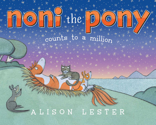 Noni the Pony Counts to a Million (Noni the Pony) book cover by Alison Lester
