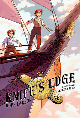 Knife's Edge: A Graphic Novel (Four Points, Book 2) (Four Points #2) book cover by Hope Larson