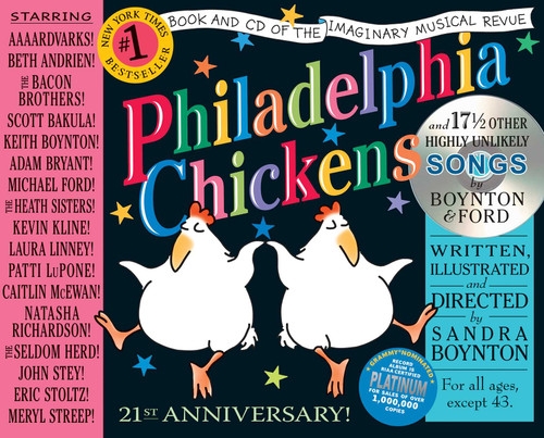Philadelphia Chickens: The 21st Anniversary Edition book cover by Sandra Boynton