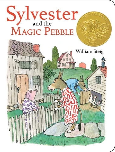 Sylvester and the Magic Pebble (Classic Board Books) book cover by William Steig