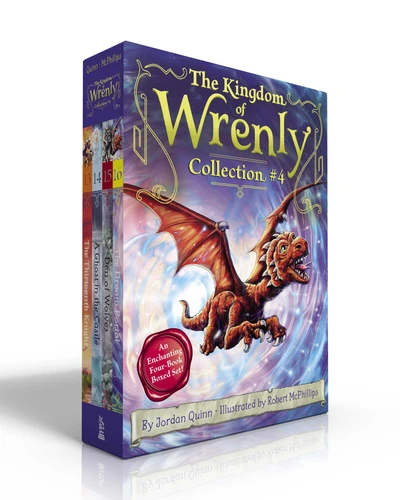 The Kingdom of Wrenly Collection #4 (Boxed Set): The Thirteenth Knight; A Ghost in the Castle; Den of Wolves; The Dream Portal (The Kingdom of Wrenly) book cover by Jordan Quinn