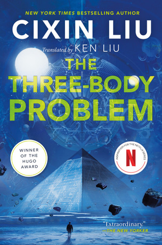 The Three-Body Problem book cover by Cixin Liu