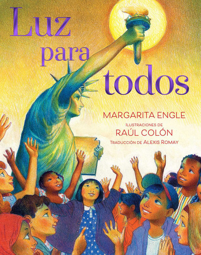 Luz para todos (Light for All) book cover by Margarita Engle