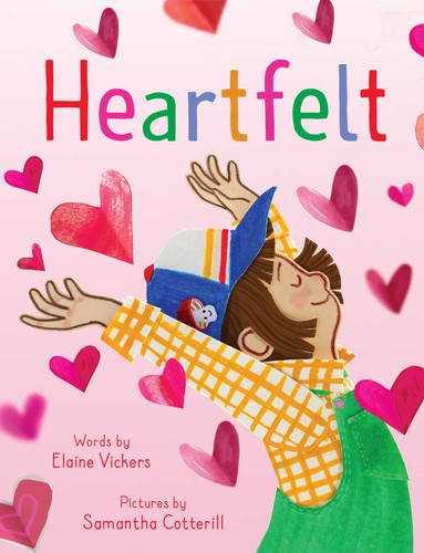 Heartfelt book cover by Elaine Vickers