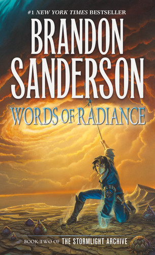 Words of Radiance: Book Two of the Stormlight Archive book cover by Brandon Sanderson