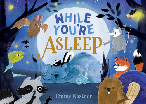 While You're Asleep book cover by Emmy Kastner