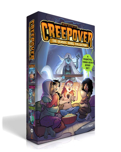 You're Invited to a Creepover The Graphic Novel Collection (Boxed Set): Truth or Dare . . . The Graphic Novel; You Can't Come in Here! The Graphic Novel; Ready for a Scare? The Graphic Novel book cover by P.J. Night