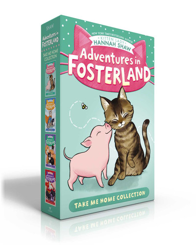 Adventures in Fosterland Take Me Home Collection (Boxed Set): Emmett and Jez; Super Spinach; Baby Badger; Snowpea the Puppy Queen (Adventures in Fosterland) book cover by Hannah Shaw