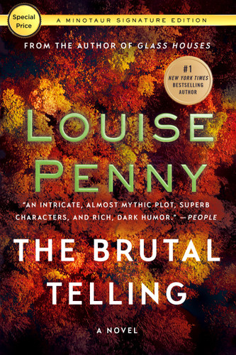 The Brutal Telling: A Chief Inspector Gamache Novel (Chief Inspector Gamache Novel #5) book cover by Louise Penny