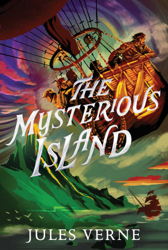 The Mysterious Island (The Jules Verne Collection) book cover by Jules Verne