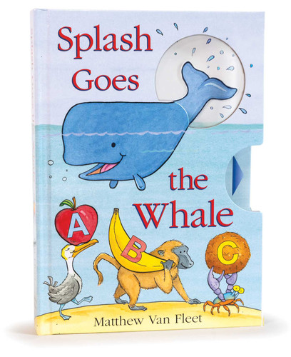 Splash Goes the Whale book cover by Matthew Van Fleet