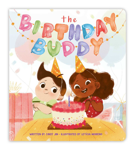 The Birthday Buddy book cover by Cindy Jin