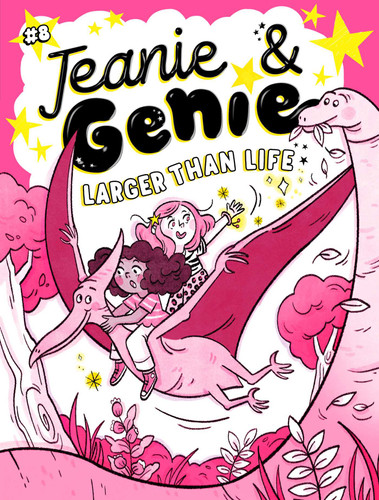 Larger Than Life (Jeanie & Genie) book cover by Trish Granted