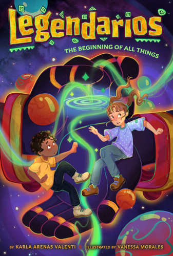 The Beginning of All Things (Legendarios) book cover by Karla Arenas Valenti