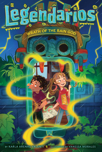 Wrath of the Rain God (Legendarios) book cover by Karla Arenas Valenti