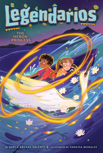 The Heron Princess (Legendarios) book cover by Karla Arenas Valenti