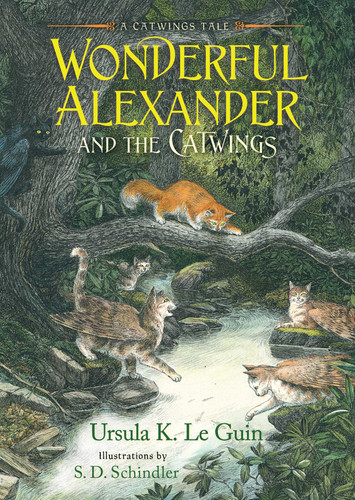 Wonderful Alexander and the Catwings (Catwings) book cover by Ursula  K. Le Guin