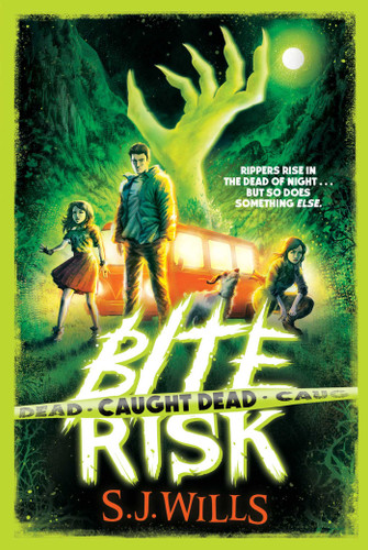 Caught Dead (Bite Risk) book cover by S.J. Wills