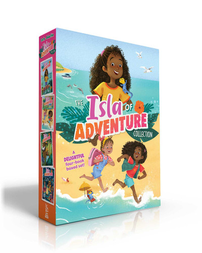 The Isla of Adventure Collection (Boxed Set): Welcome to the Island; The Secret Cabana; Deep in the Rain Forest; Starry, Starry Ghost (Isla of Adventure) book cover by Dela Costa