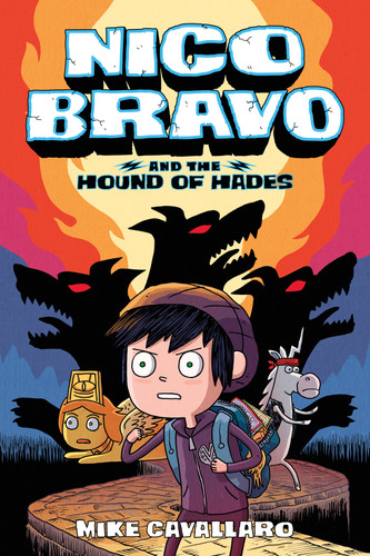 Nico Bravo and the Hound of Hades: A Graphic Novel (Nico Bravo #1) book cover by Mike Cavallaro