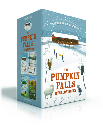 The Pumpkin Falls Mystery Books (Boxed Set): Absolutely Truly; Yours Truly; Really Truly; Truly, Madly, Sheeply (A Pumpkin Falls Mystery) book cover by Heather Vogel Frederick
