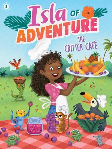 The Critter Café (Isla of Adventure) book cover by Dela Costa