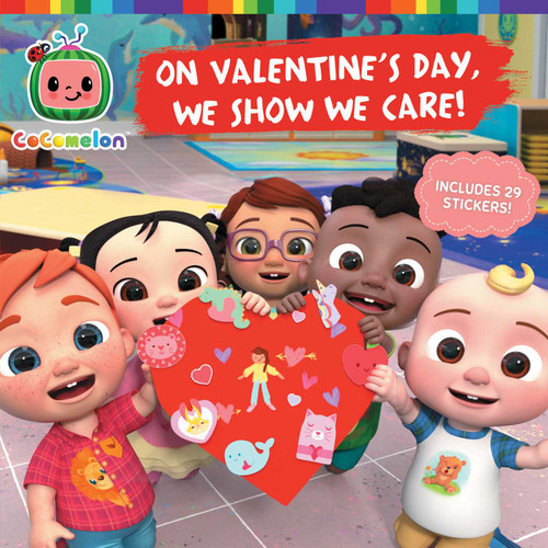 On Valentine's Day, We Show We Care! (CoComelon) book cover by 