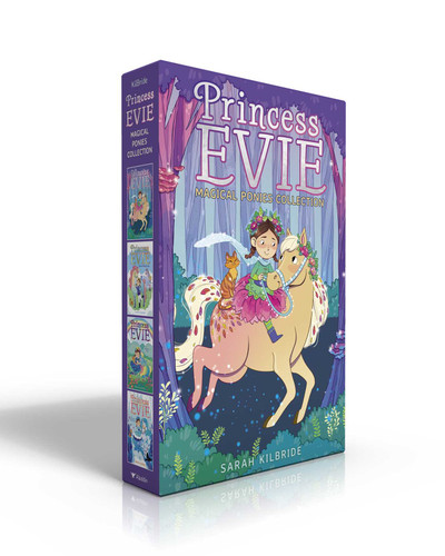 Princess Evie Magical Ponies Collection (Boxed Set): The Forest Fairy Pony; Unicorn Riding Camp; The Rainbow Foal; The Enchanted Snow Pony (Princess Evie) book cover by Sarah KilBride