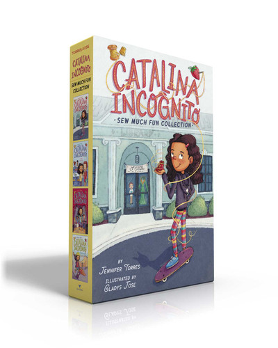 Catalina Incognito Sew Much Fun Collection (Boxed Set): Catalina Incognito; The New Friend Fix; Off-Key; Skateboard Star (Catalina Incognito) book cover by Jennifer Torres
