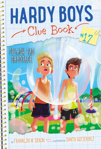 Splash Pad Sabotage (Hardy Boys Clue Book) book cover by Franklin  W. Dixon
