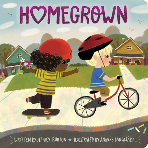 Homegrown book cover by Jeffrey Burton