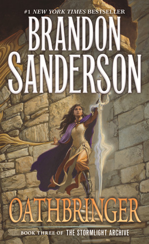 Oathbringer: Book Three of the Stormlight Archive book cover by Brandon Sanderson