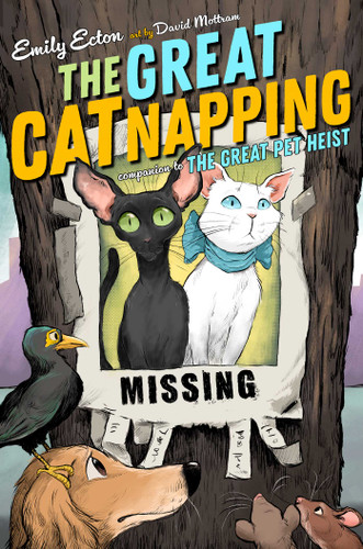 The Great Catnapping (The Great Pet Heist) book cover by Emily Ecton