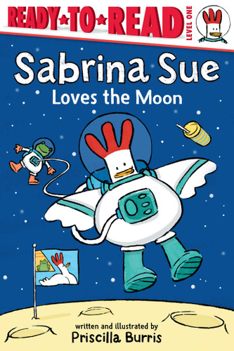 Sabrina Sue Loves the Moon: Ready-to-Read Level 1 (Sabrina Sue) book cover by Priscilla Burris