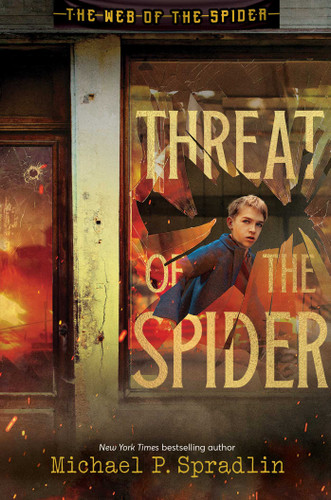 Threat of the Spider (The Web of the Spider) book cover by Michael P. Spradlin