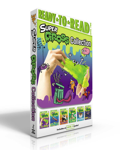 Super Gross Collection (Boxed Set): Icky, Sticky Slime!; Going Buggy!; What's That Smell?; What's in Your Body?; Into the Deep!; Night Creatures! (Super Gross) book cover by Various
