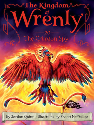 The Crimson Spy (The Kingdom of Wrenly) book cover by Jordan Quinn