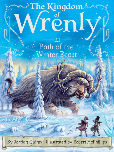 Path of the Winter Beast (The Kingdom of Wrenly) book cover by Jordan Quinn