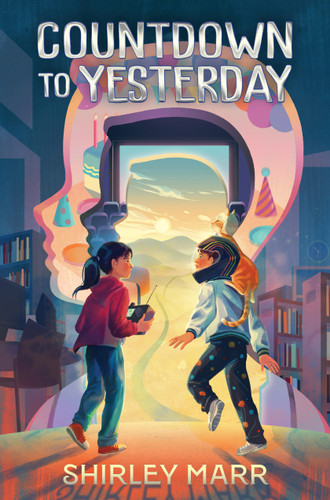 Countdown to Yesterday book cover by Shirley Marr