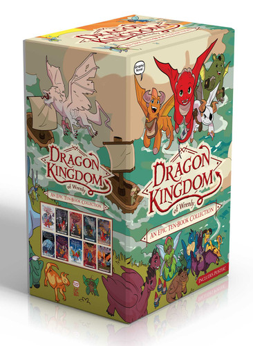 Dragon Kingdom of Wrenly An Epic Ten-Book Collection (Includes Poster!) (Boxed Set) (Dragon Kingdom of Wrenly) book cover by Jordan Quinn