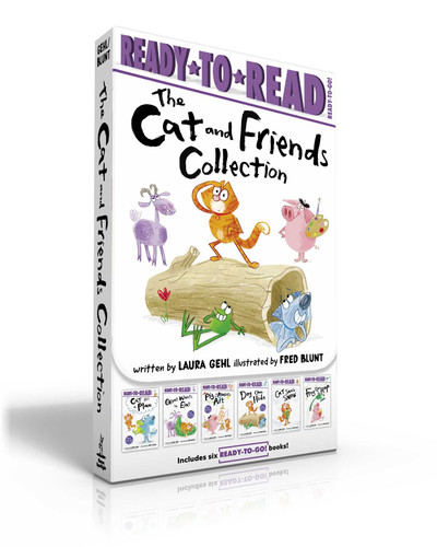 The Cat and Friends Collection (Boxed Set): Cat Has a Plan; Goat Wants to Eat; Pig Makes Art; Dog Can Hide; Cat Sees Snow; Frog Can Hop (Ready-to-Read) book cover by Laura Gehl