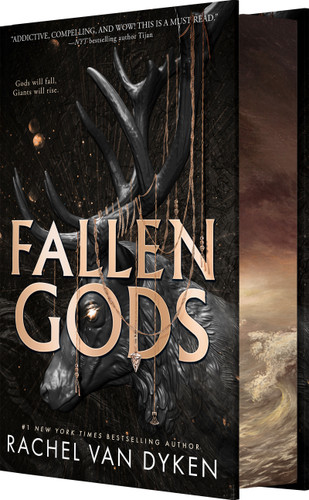 Fallen Gods: A Dark Academia Urban Romantasy (Fallen Gods #1) book cover by Rachel Van Dyken