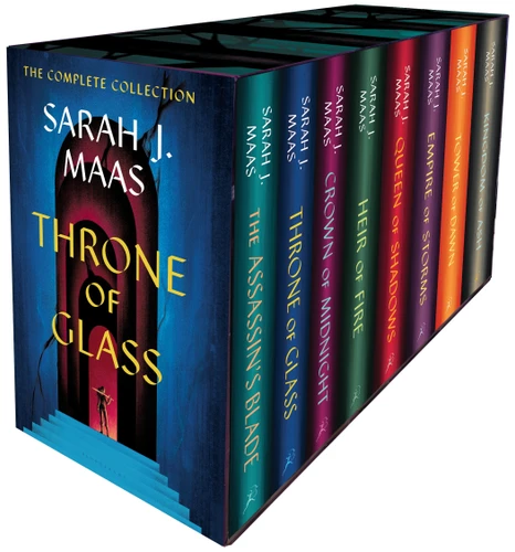 Throne of Glass Hardcover Box Set (Throne of Glass) book cover by Sarah J. Maas