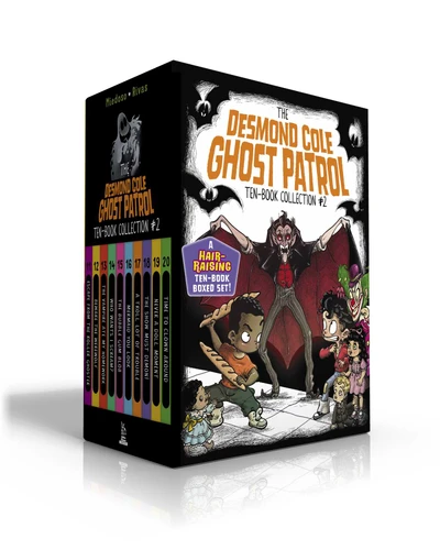 The Desmond Cole Ghost Patrol Ten-Book Collection #2 (Boxed Set) (Desmond Cole Ghost Patrol) book cover by Andres Miedoso