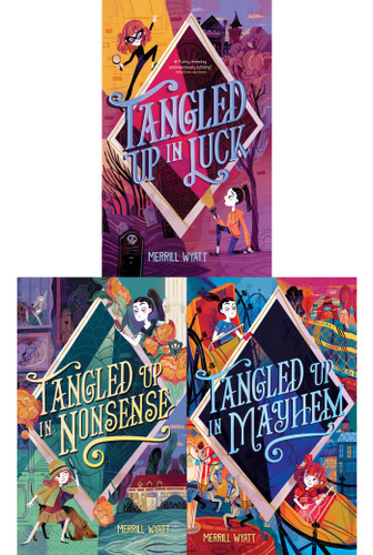 The Tangled Mysteries Collected Set: Tangled Up in Luck; Tangled Up in Nonsense; Tangled Up in Mayhem (The Tangled Mysteries) book cover by Merrill Wyatt