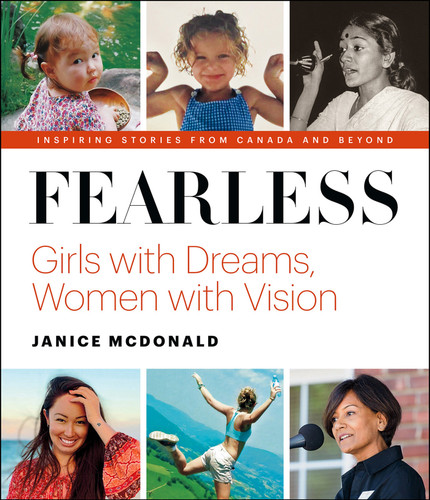 Fearless: Girls with dreams, women with vision book cover by Janice McDonald